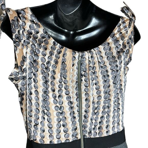 Milly of New York silk/wool blend business casual textured dress size 6 - Picture 5 of 8